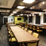 ⑤デイサービス食堂機能訓練室